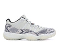 Air Jordan 11 Retro Low 'Light Bone Snakeskin' Sneakers