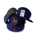 New York Mets MLB Cap with Classic Team Logo Royal Blue - Fitted