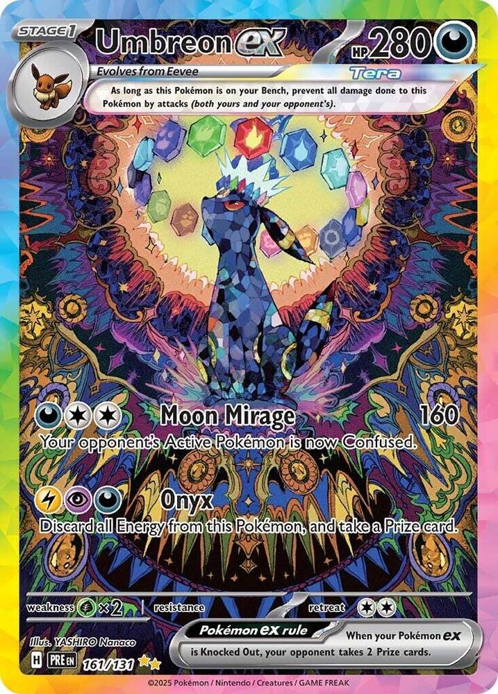 Umbreon ex 161/131 Pokemon Card
