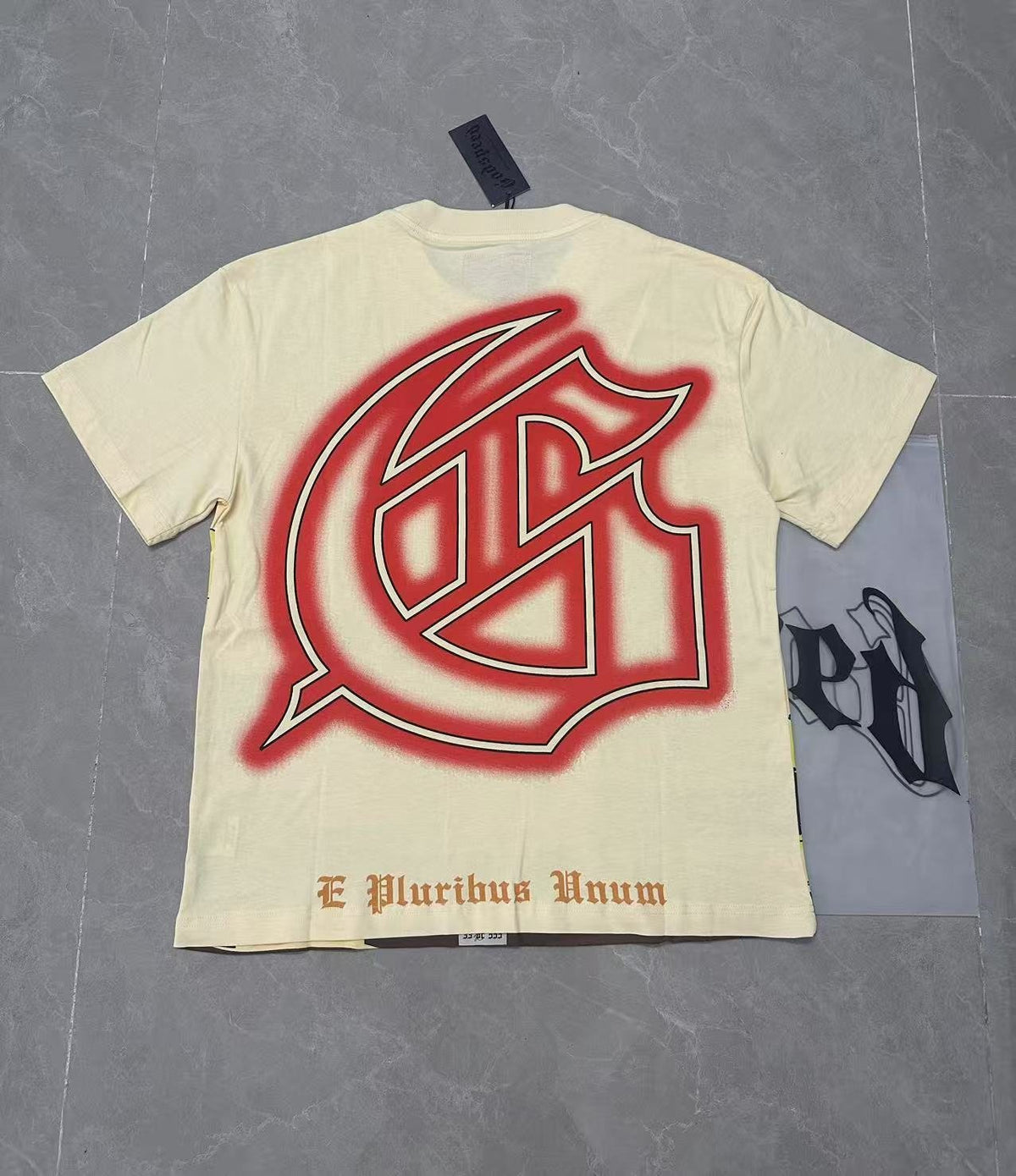 Godspeed Surfshop Street Scene Graphic T-Shirt — back